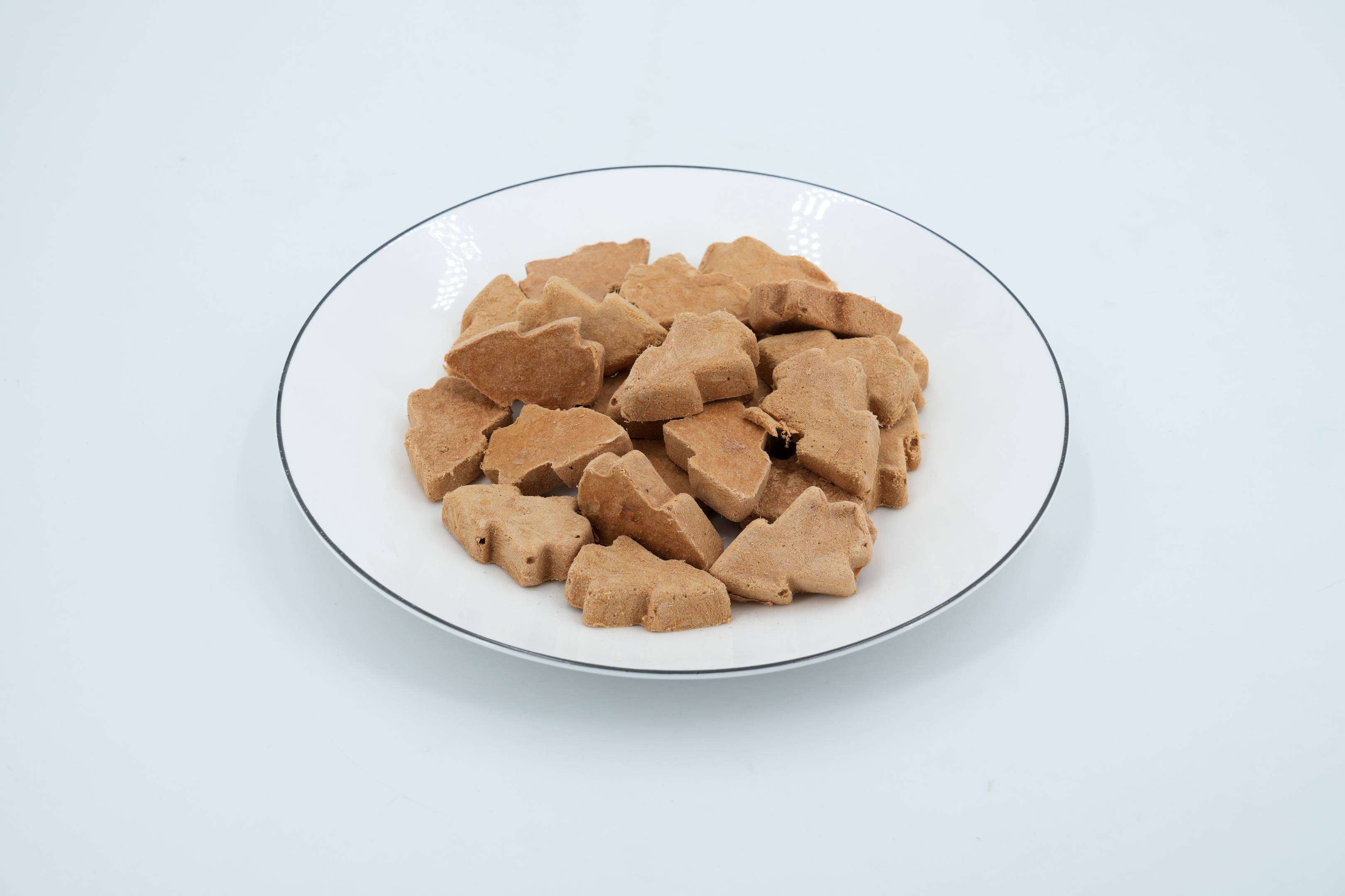 Freeze-dried spruce trees